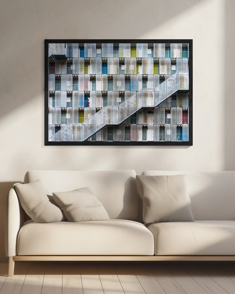 Bunte Wohnung | Leinwand