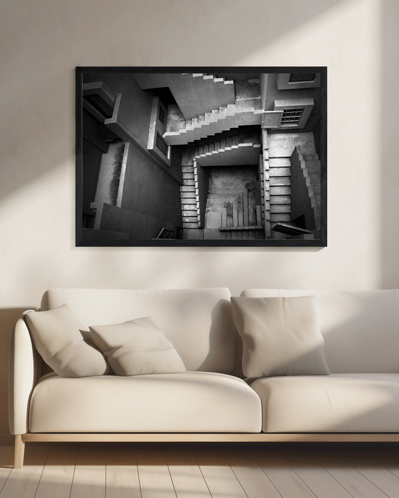 Escher lebt hier | Leinwand