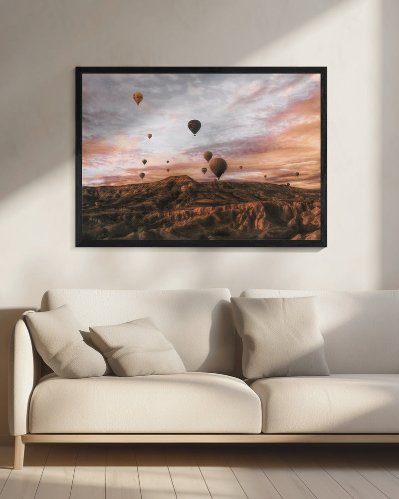 Heißluftballon von Kappodokia | Leinwand