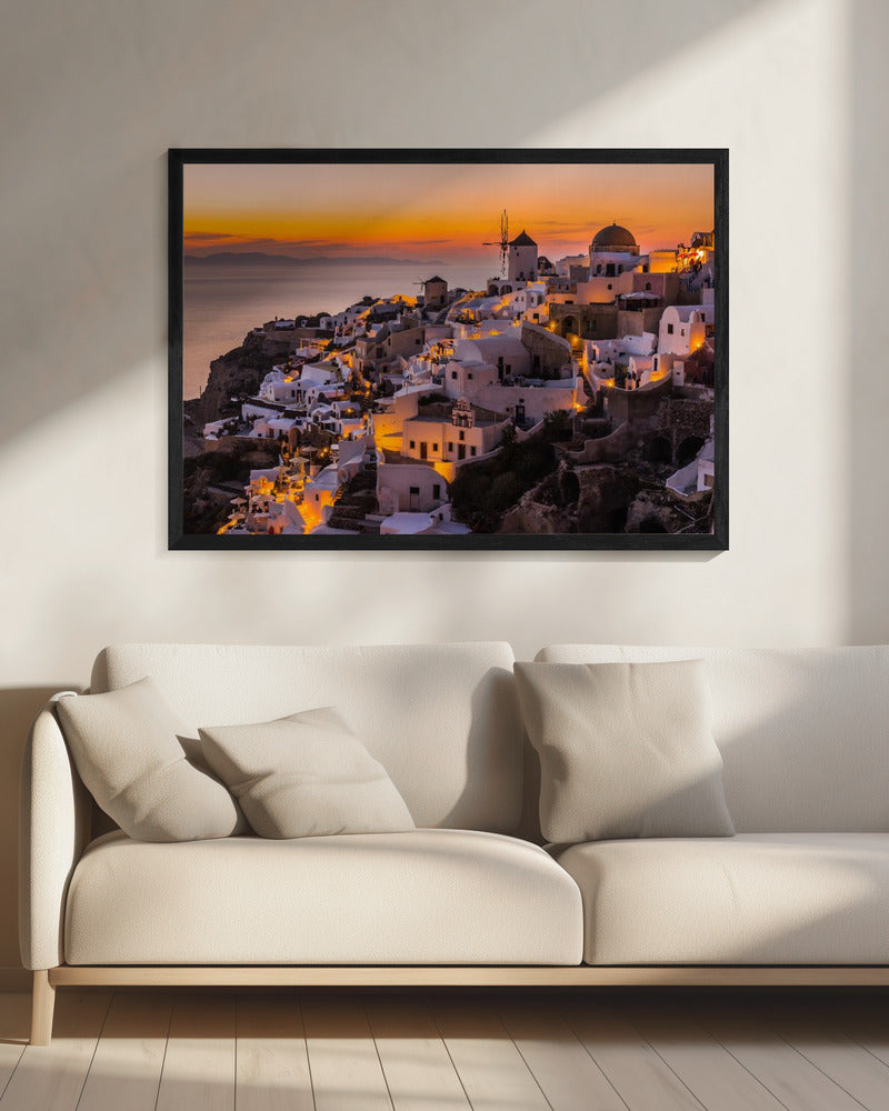 Calispera Santorini | Leinwand