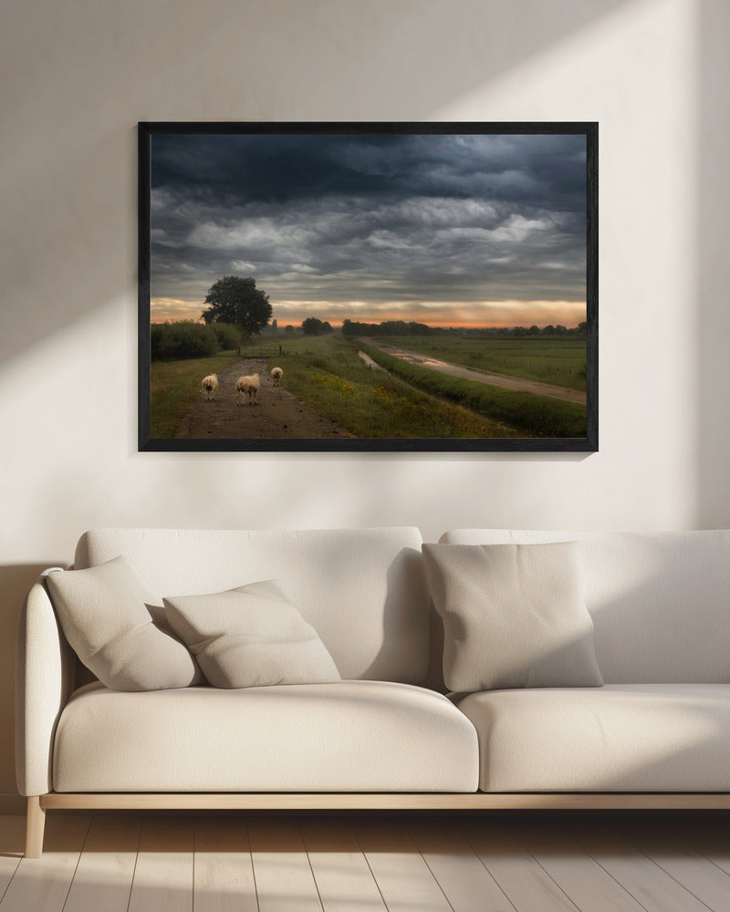 Wehende Wolken | Leinwand