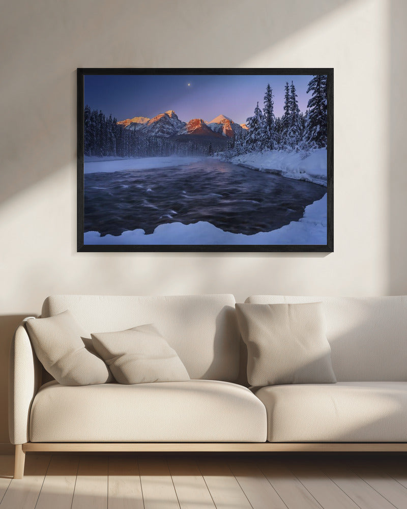 Winter Canadian Rockies | Canvas
