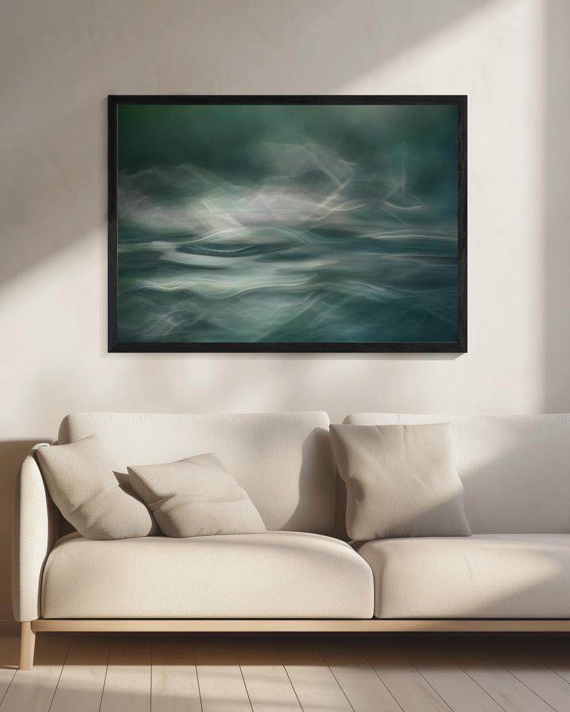 Nordische Winterlichter | Leinwand