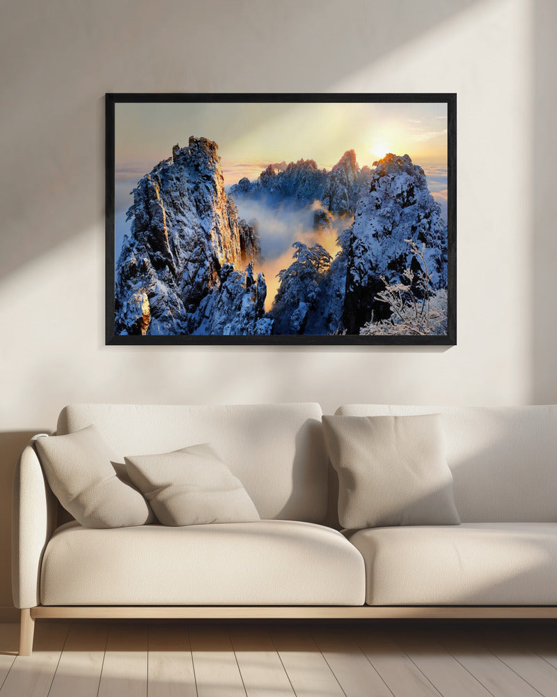 Sunrise at Mt. Huang Shan | Canvas