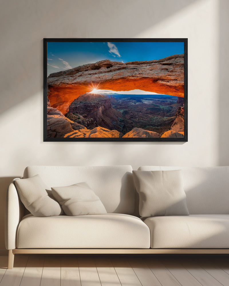Sonnenaufgang am Mesa Arch | Leinwand