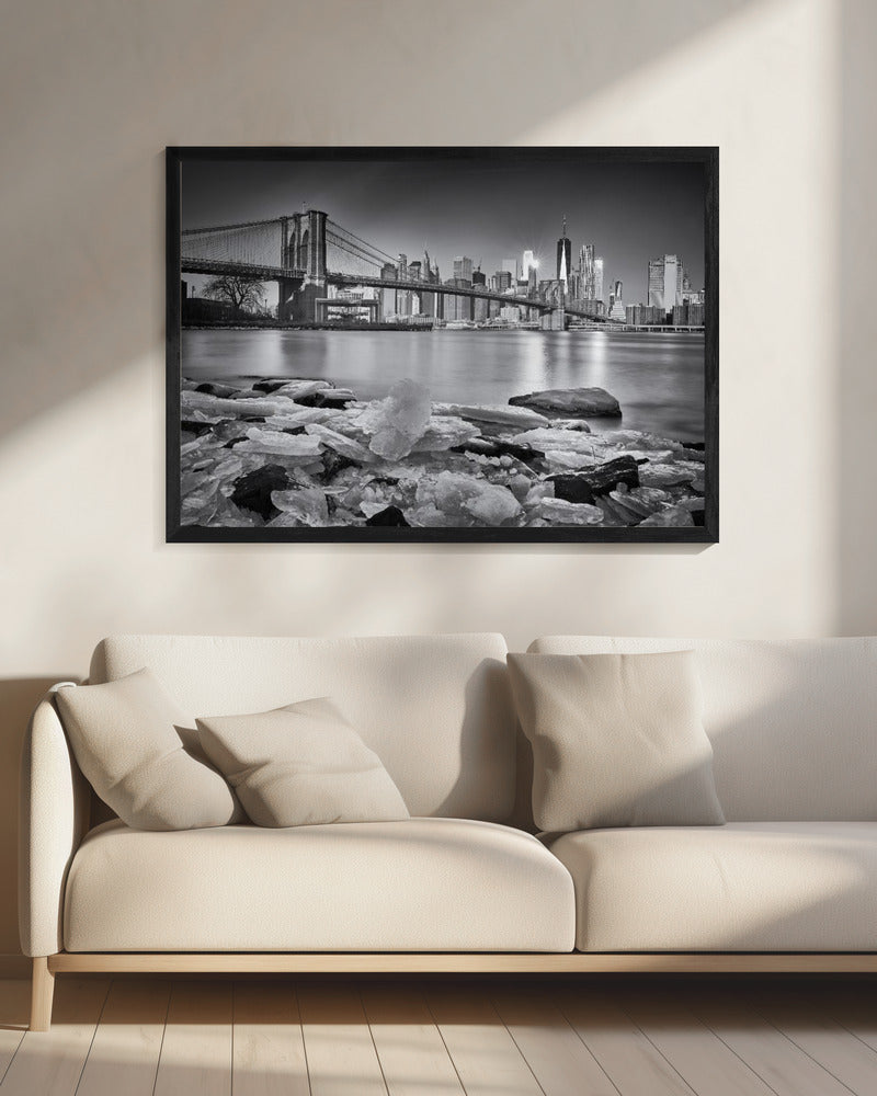 New York - Brooklyn Bridge | Leinwand