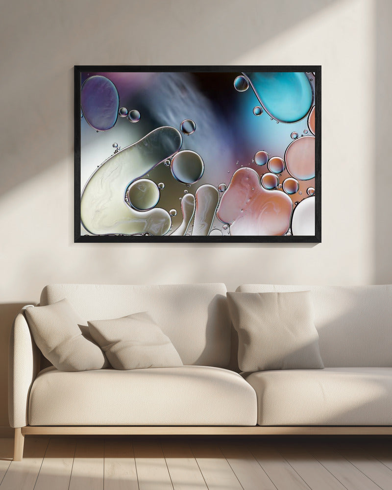 Öl und Wasser | Leinwand