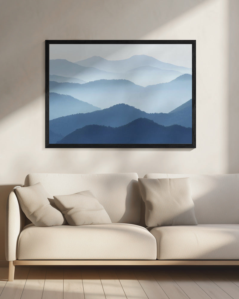 Blaue Wellen | Leinwand