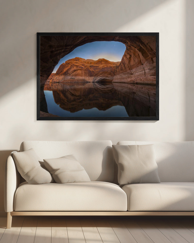 Kathedrale in der Wüste | Leinwand