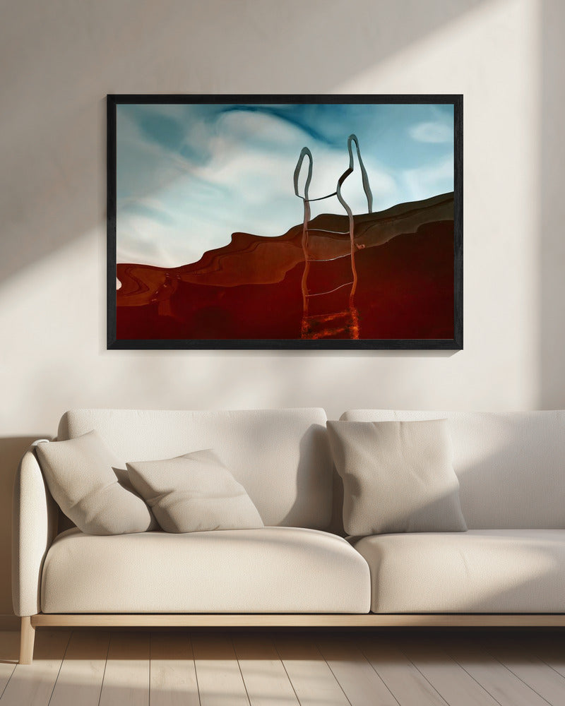 Die Leiter | Leinwand