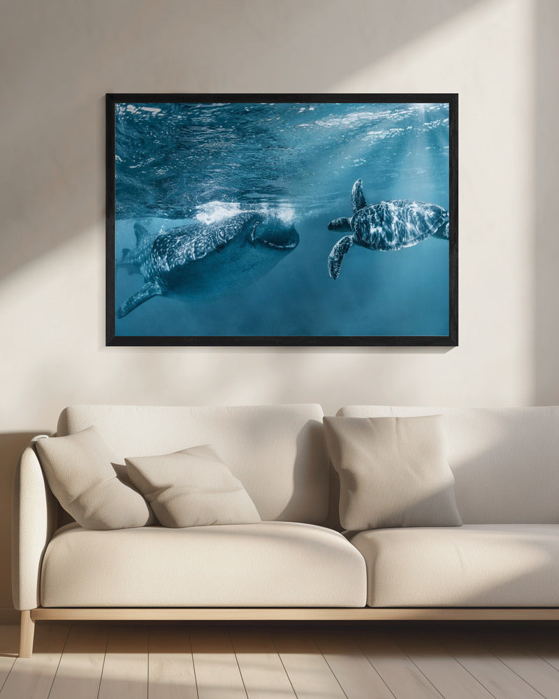 Einmal am Meer | Leinwand