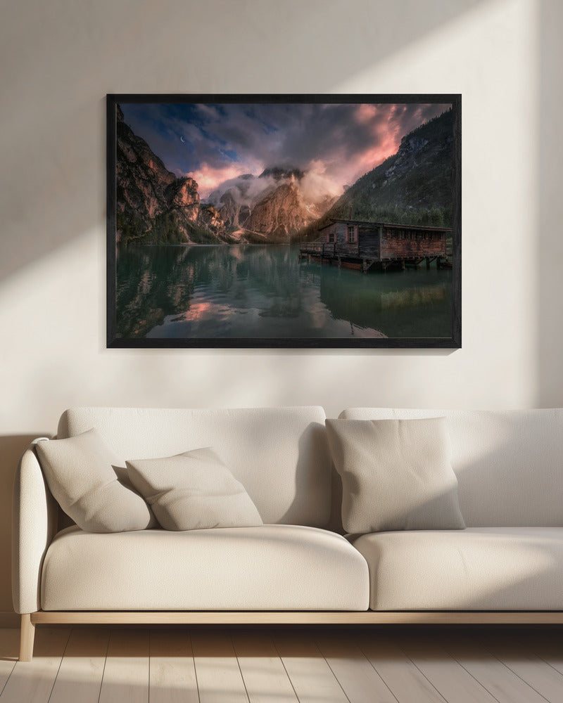 Pragser Wildsee, Dolomiten | Leinwand