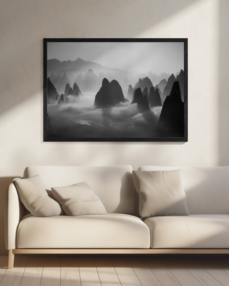 In den Wolken | Leinwand