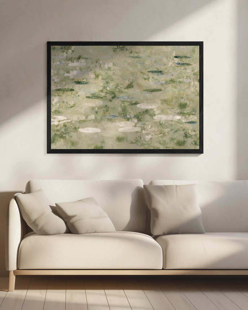 Der Parkteich | Leinwand
