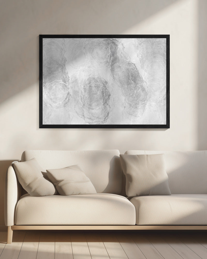 Monochrome Marble Texture | Canvas