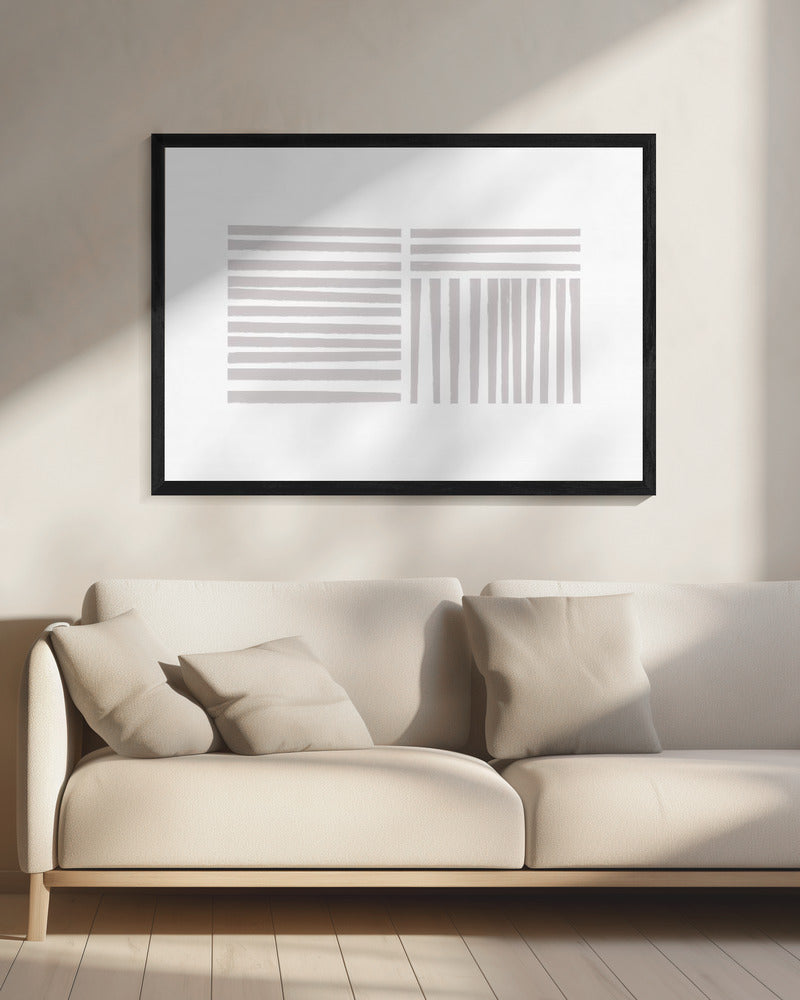 Linien in Harmonie | Leinwand
