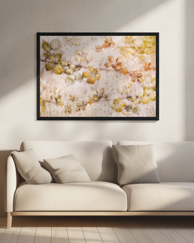 Blätter ausmalen | Leinwand