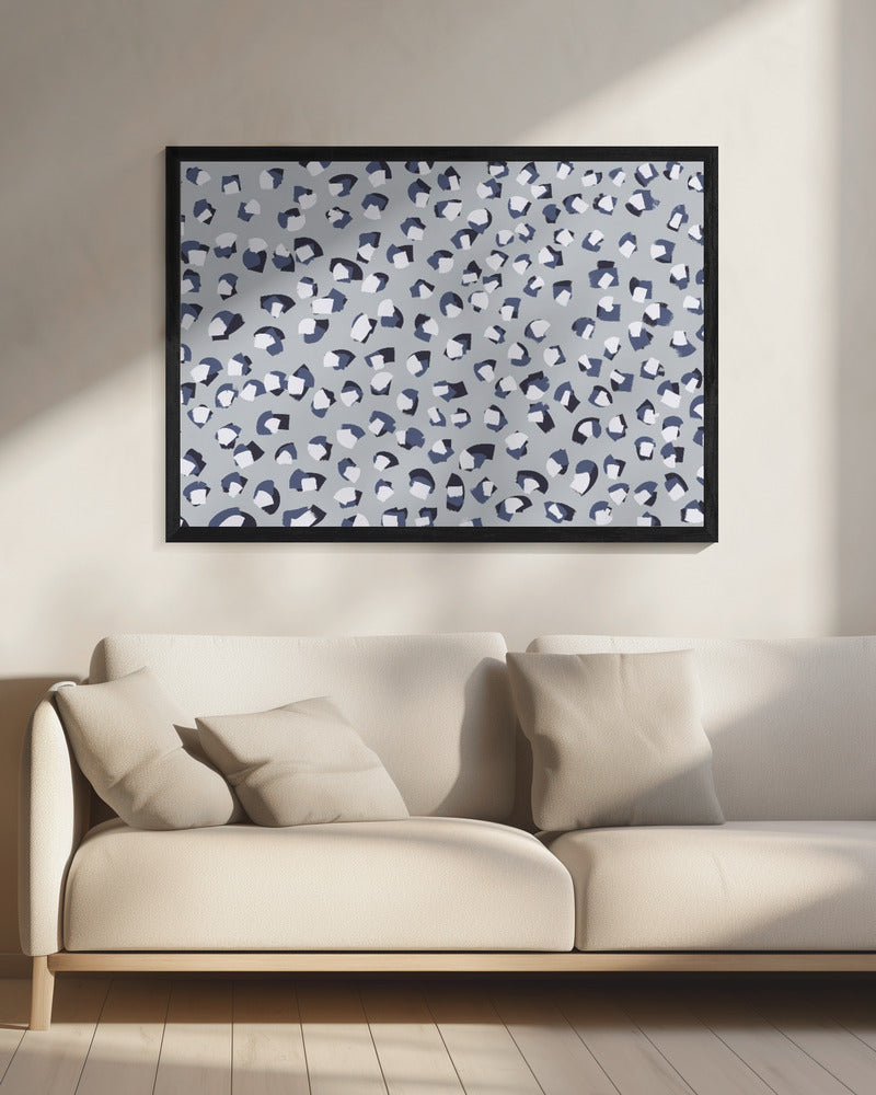 Monochrome Whirl | Canvas