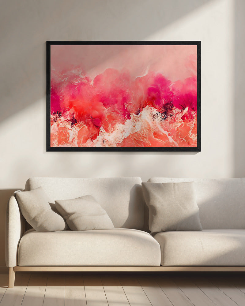Purpurner Horizont | Leinwand