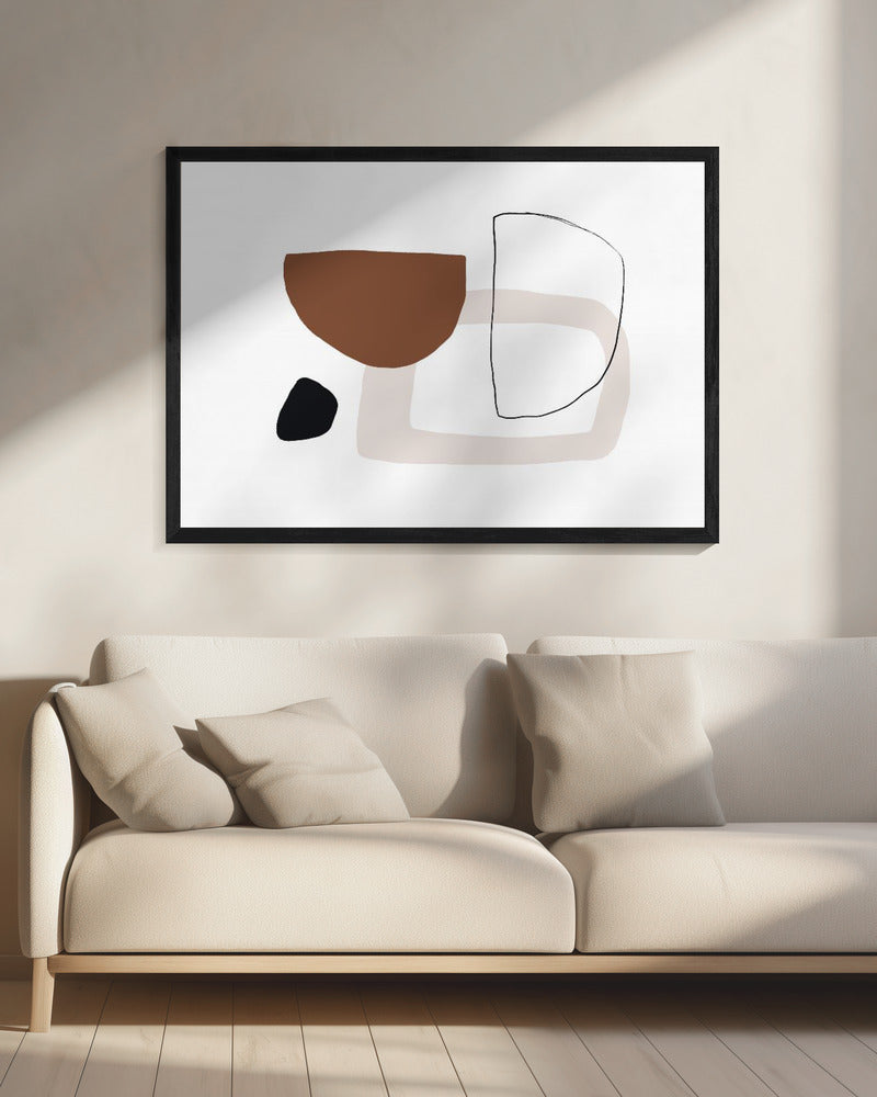 Minimale Harmonie | Leinwand