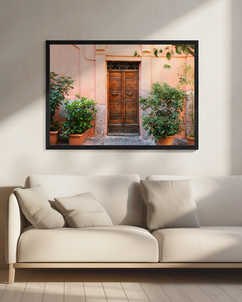 Die Trastevere-Tür | Leinwand