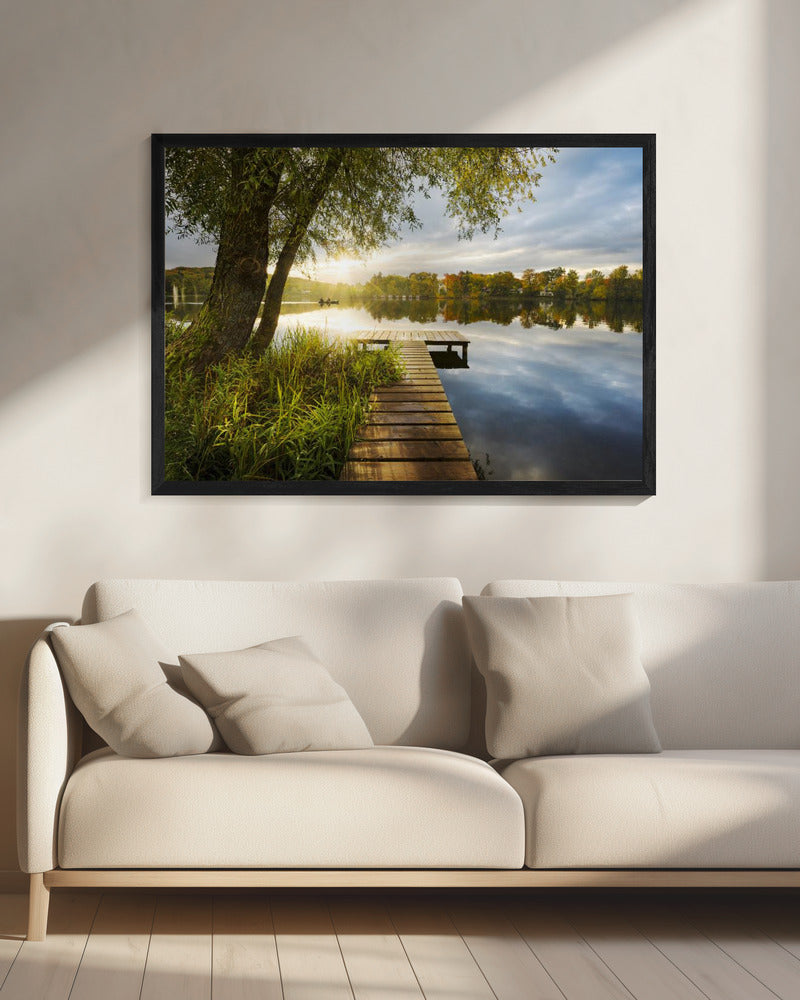 Guten Morgen Jetty | Leinwand