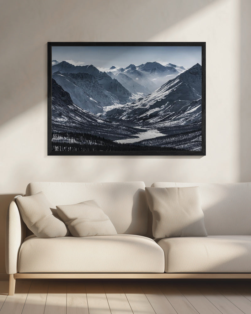 Mächtiges Alaska | Leinwand