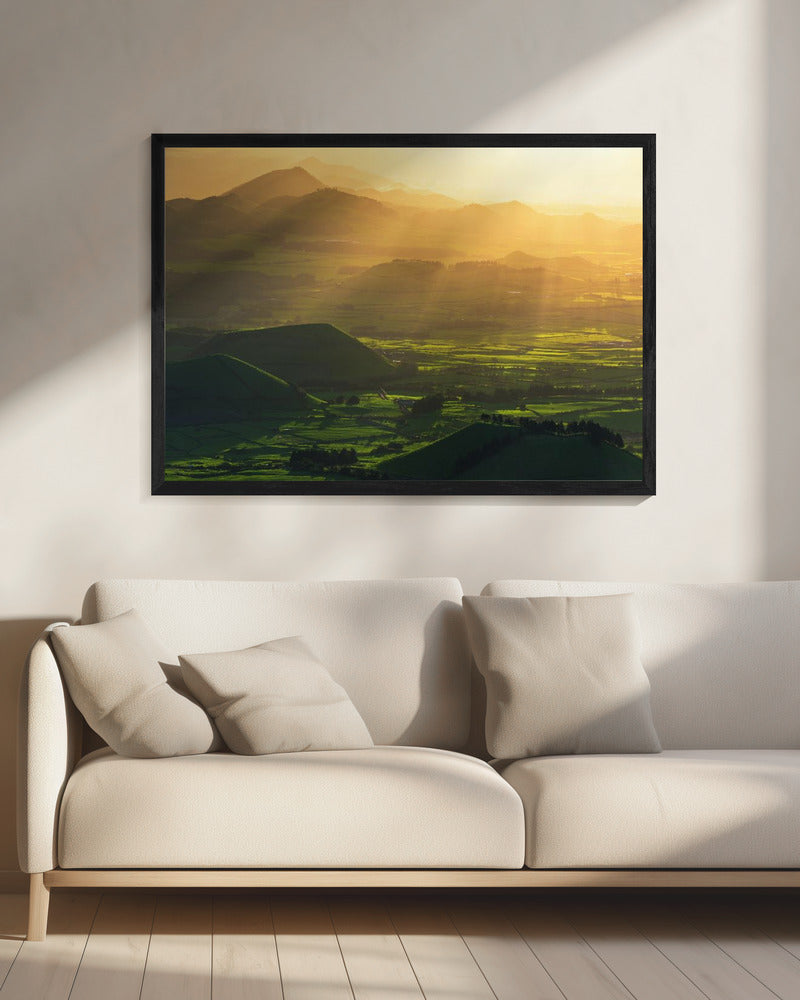 Strahlen der Hoffnung | Leinwand