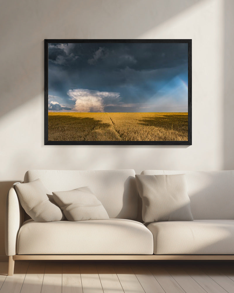 Gold und Donner | Leinwand