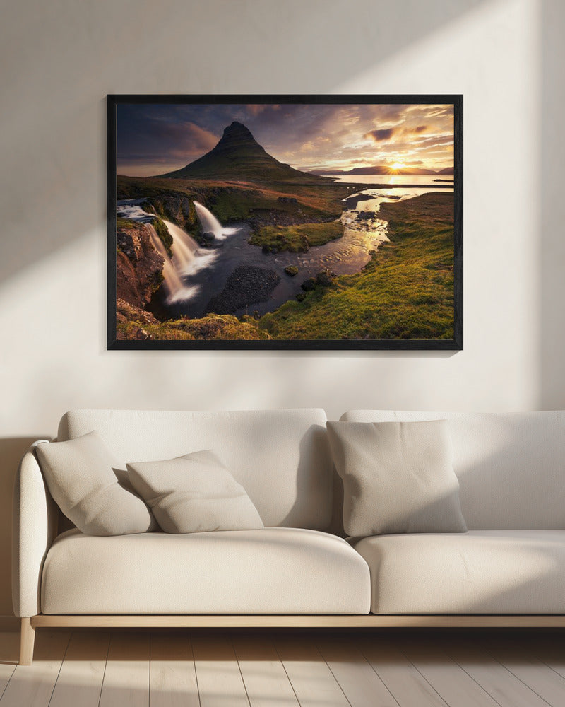Guten Morgen Island | Leinwand