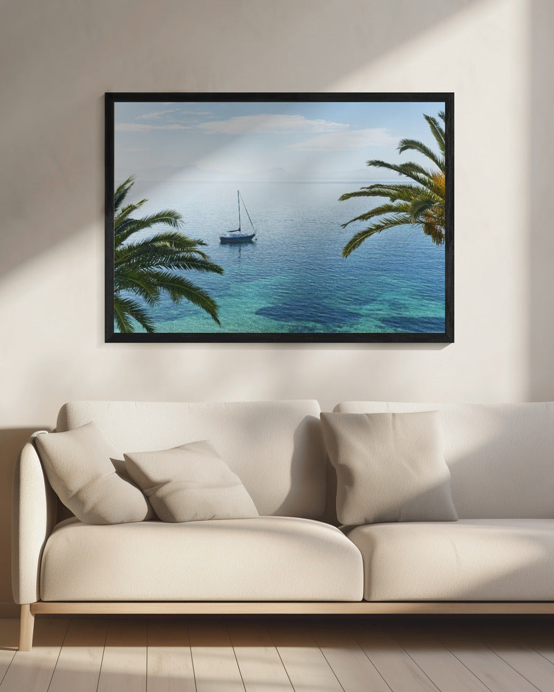 Türkises Paradies | Leinwand