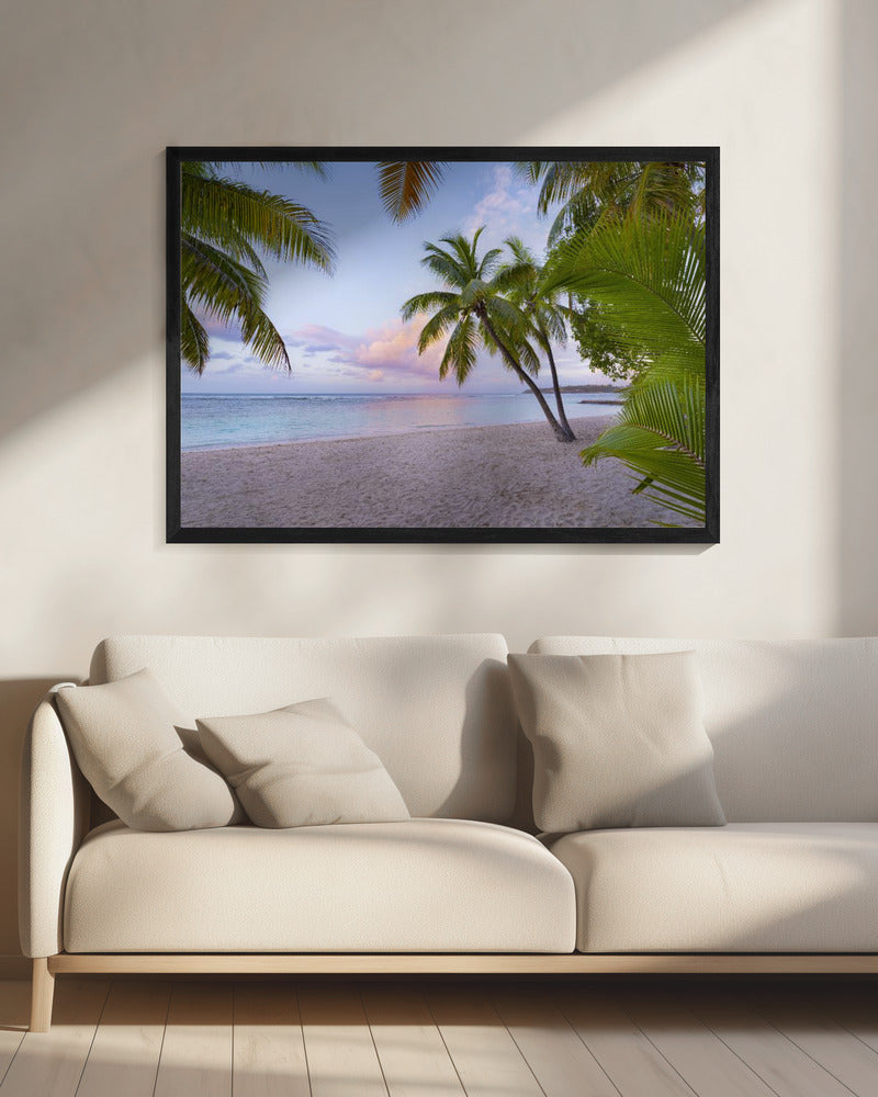 Tropischer Strand | Leinwand