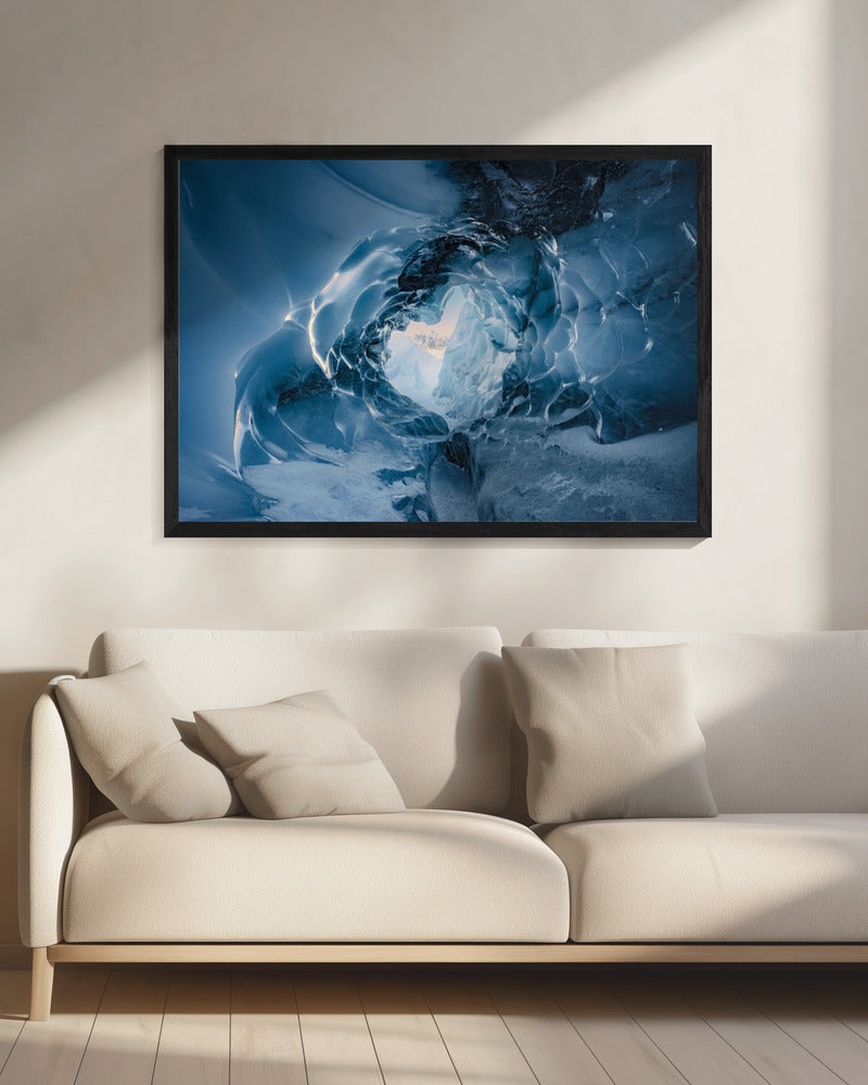 Eishöhle | Leinwand