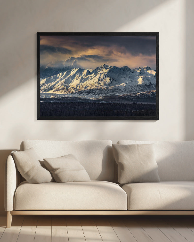 Welt der Berge | Leinwand