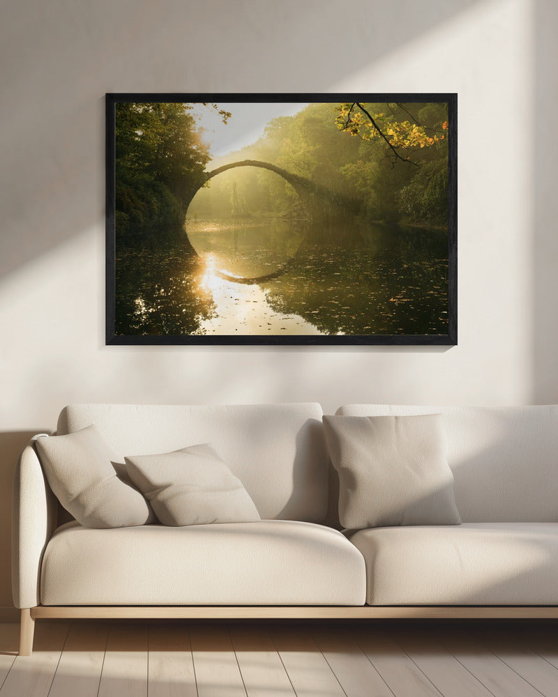 Goldener Kreis | Leinwand
