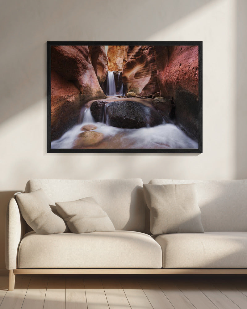 Canyon Wasserfall | Leinwand