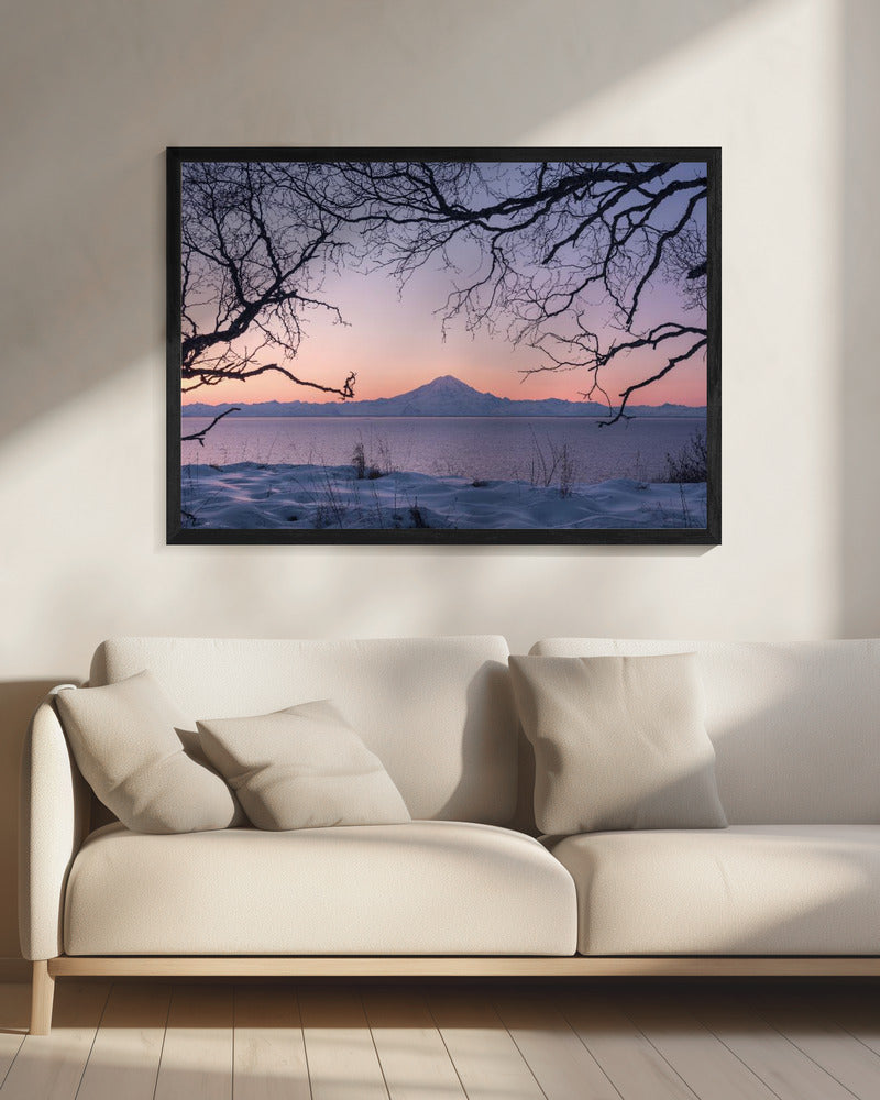 Alaskanischer Vulkan | Leinwand