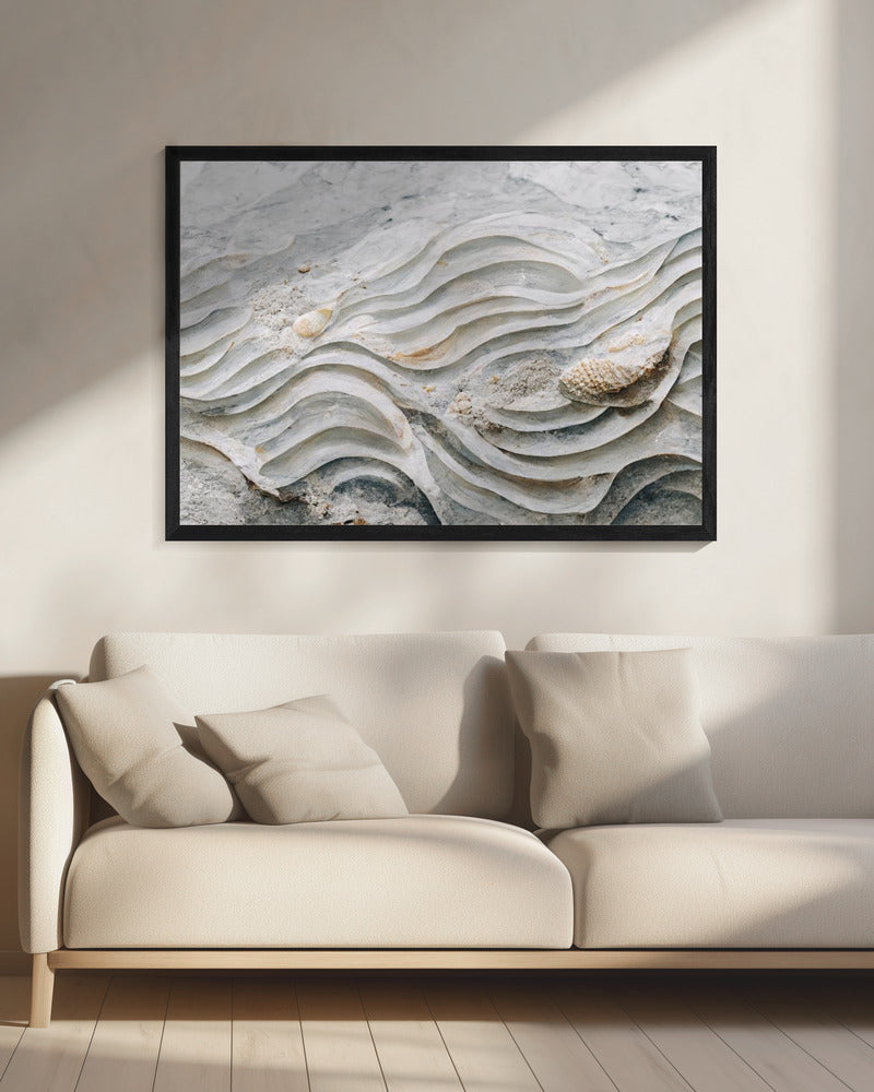 Steinwellenmuster | Leinwand