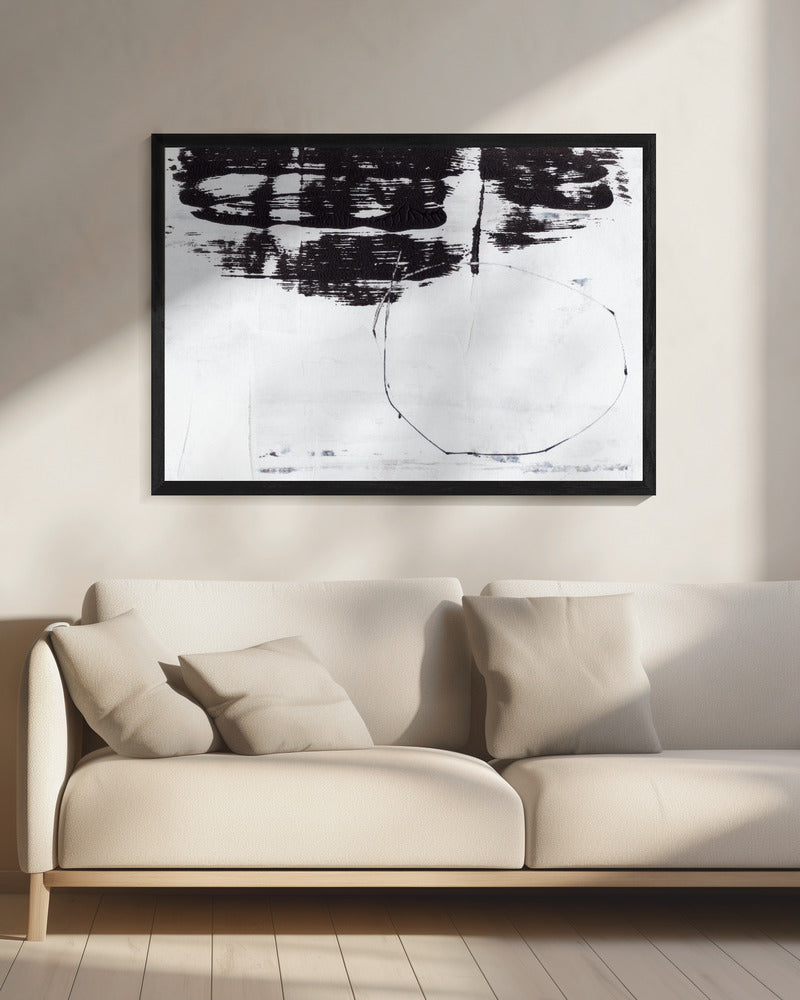 Monochromes Flüstern | Leinwand