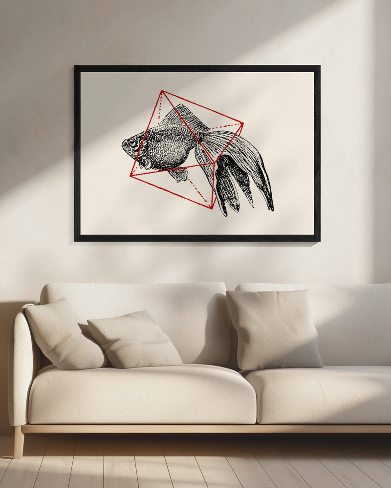 Fish In Geometrics Nº3 | Canvas