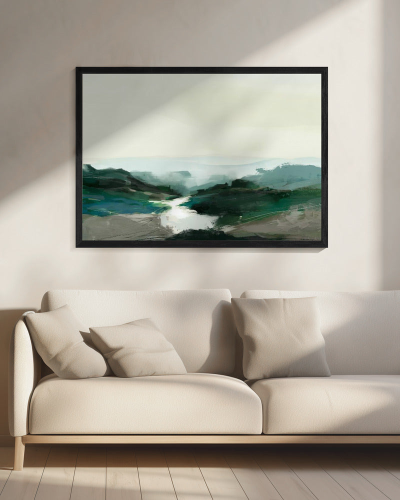 Hochlandansicht | Leinwand
