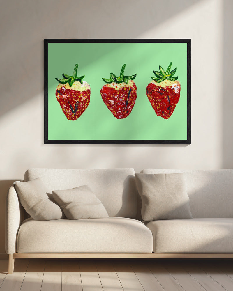Erdbeeren | Leinwand
