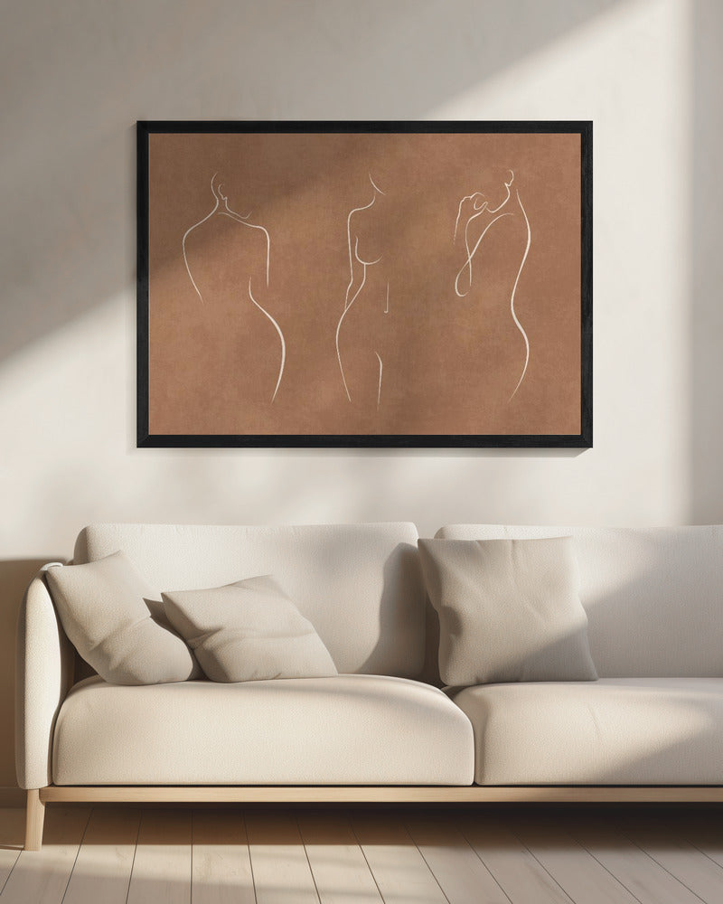 Elegante Silhouetten | Leinwand