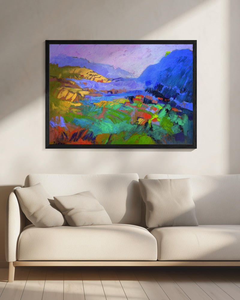 Lebendiger Taltraum | Leinwand
