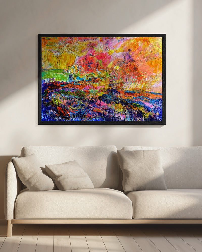Enthüllte florale Brillanz | Leinwand