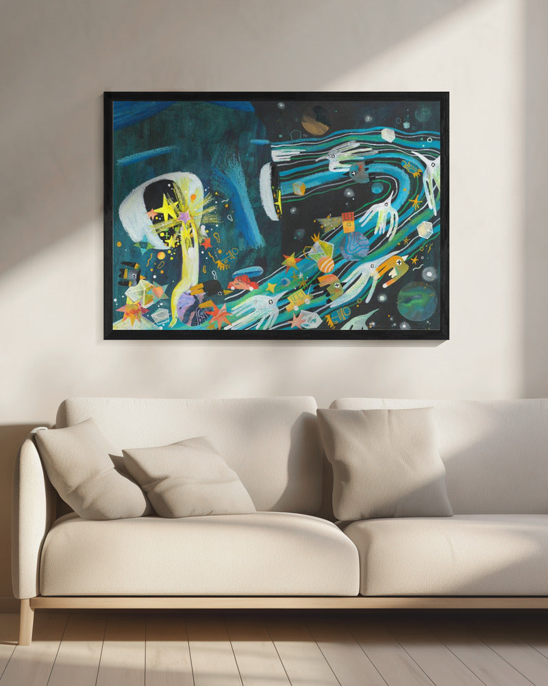 Nachtflüstern | Leinwand