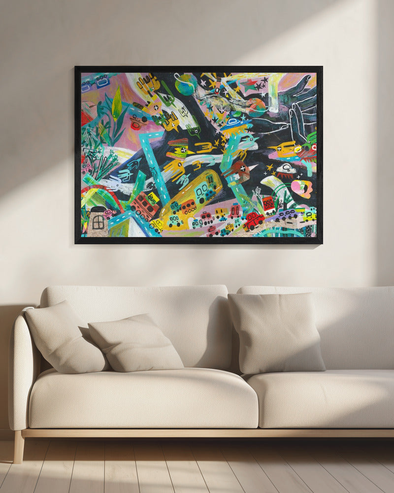 Meine Welt | Leinwand