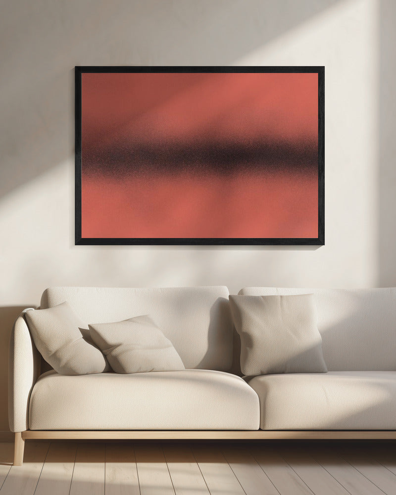Blick auf Schwarz | Leinwand