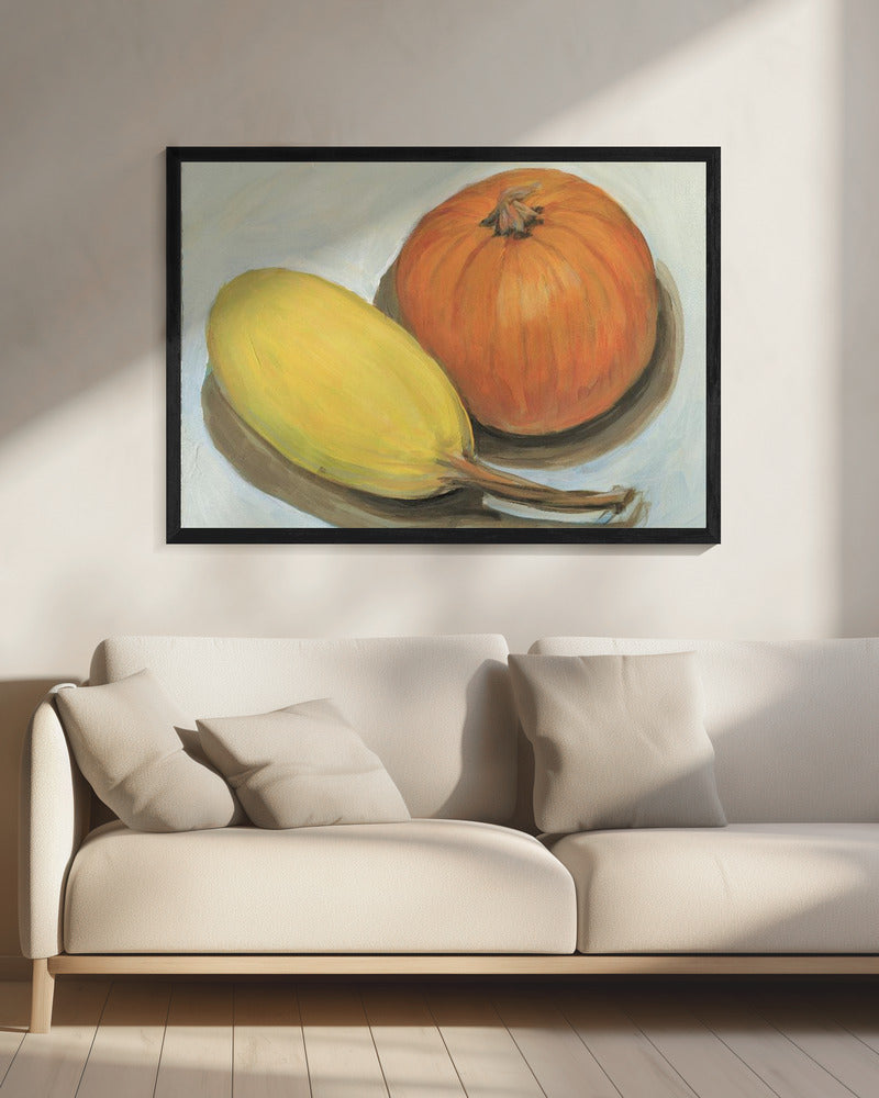 Kürbis und Squash | Leinwand