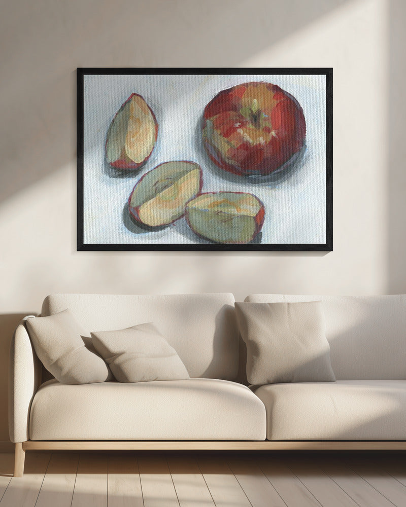 Apfelscheiben 8x10 | Leinwand